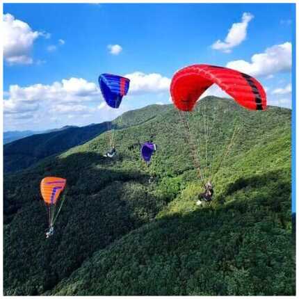 Davinci point2 paraglider voor accuracy wedstrijden