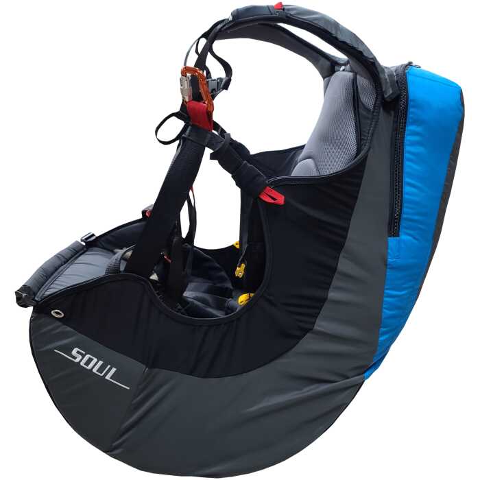 paragliding harnas "Soul" comfortabel paraglider zit harnas