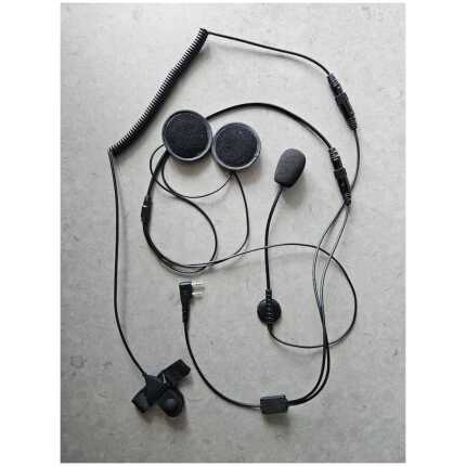 Headset voor Paragliding. Inbouw headset voor in helm.