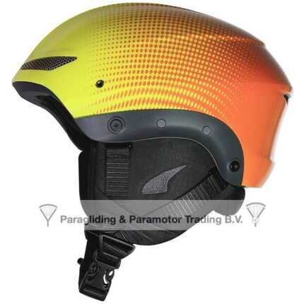 Oranje paragliding helm vitesse