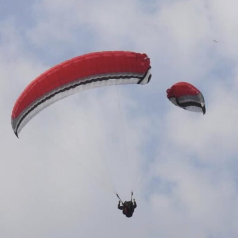 paraglider keuren, paramotorscherm keuren.