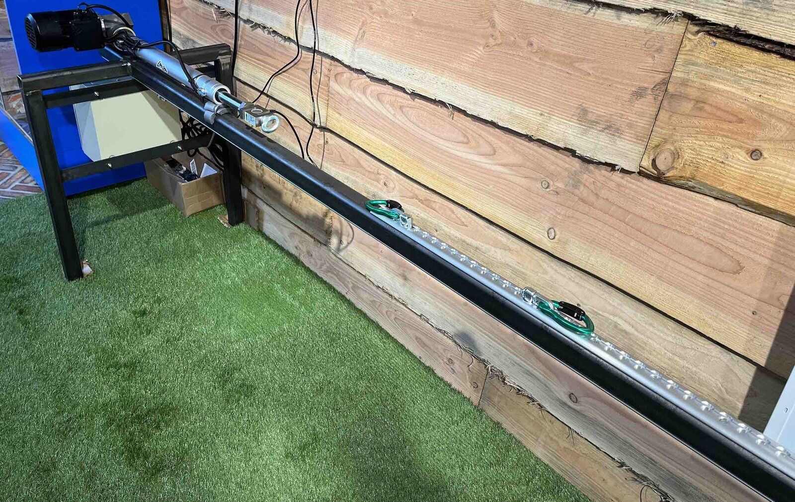 paraglider inspectie, lijnentester, treksterkte