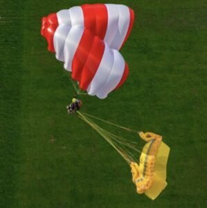 paragliding reserve parachute noodscherm rogalo