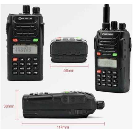 Wouxun KG-UVD1P KG-UV1D paragliding portofoon walkie talkie