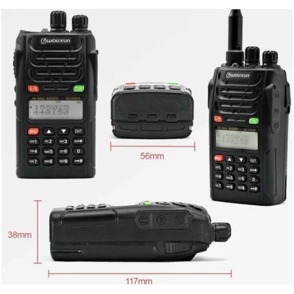 Wouxun KG-UVD1P KG-UV1D paragliding portofoon walkie talkie
