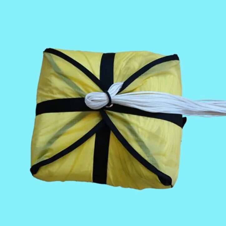 paragliding reserve rescue herpakken, vouwen, luchten en keuren