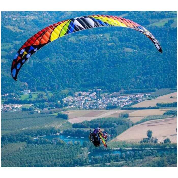 Davinci Gliders Butterfly. Paraglider met vlinder motief.Ontwerp je eigen paraglider.
