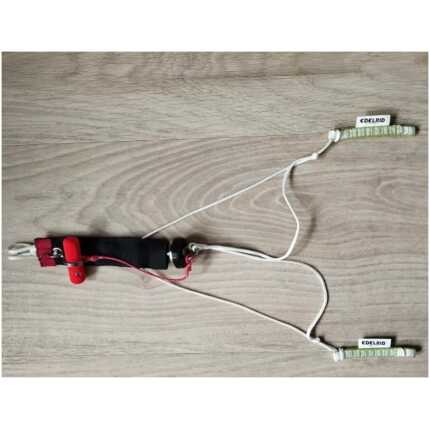 parafly traprelease met slings. traplieren trap release