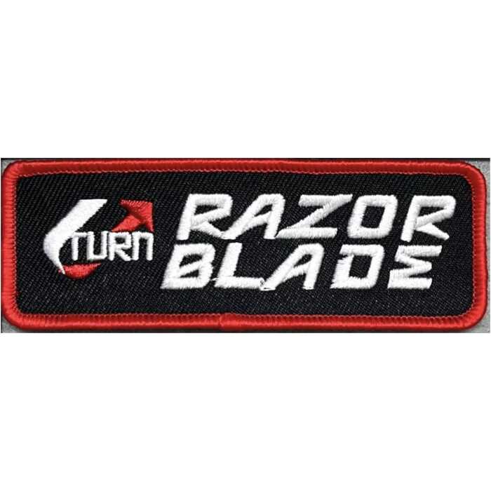 U-turn Razorblade patch embleem met klittenband of velcro
