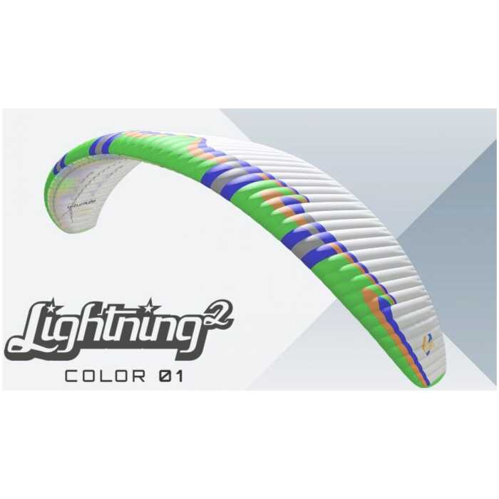 U-Turn Lightning2 paraglider kleur 01