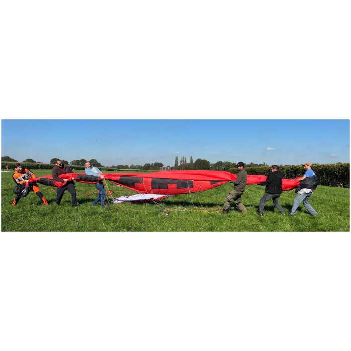Paraglider keuren op luchtwaardigheid