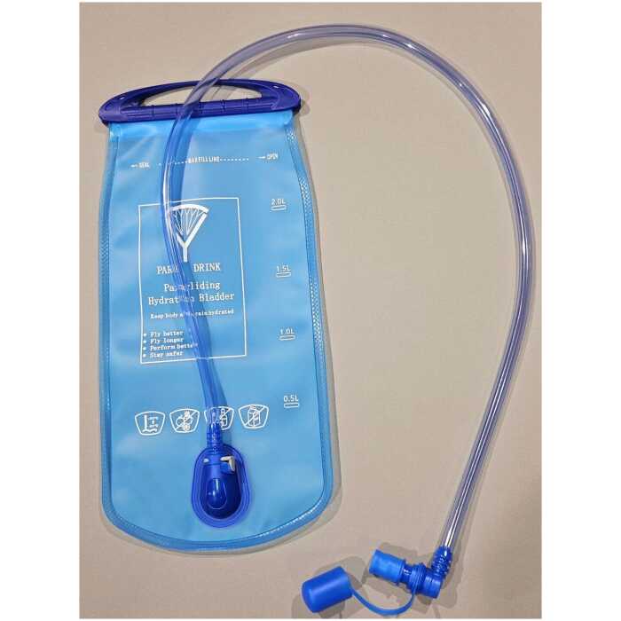 paragliding water bladder. Drinkzak voor paragliding. water blaas voor parapente