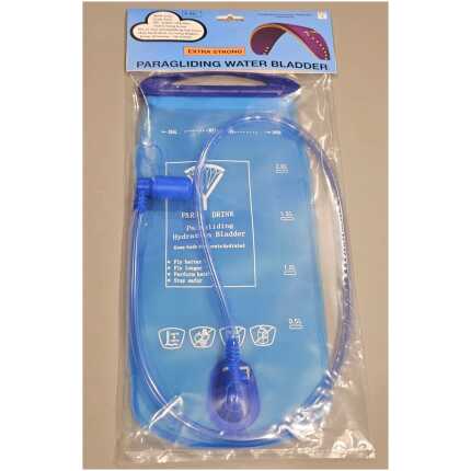 paragliding drinkzak, paragliding water bladder in organelle verpakking