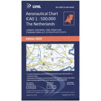 ICAO Kaart Nederland 2026/2027