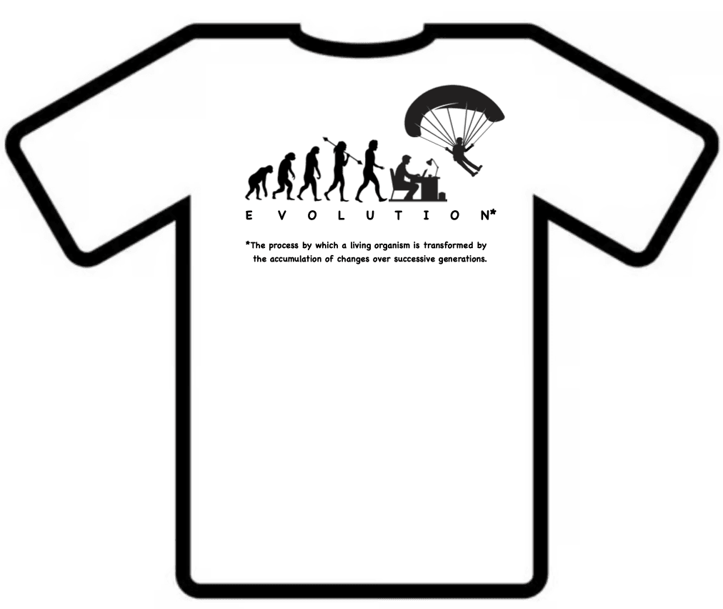 Evolution paragliding T-shirt
